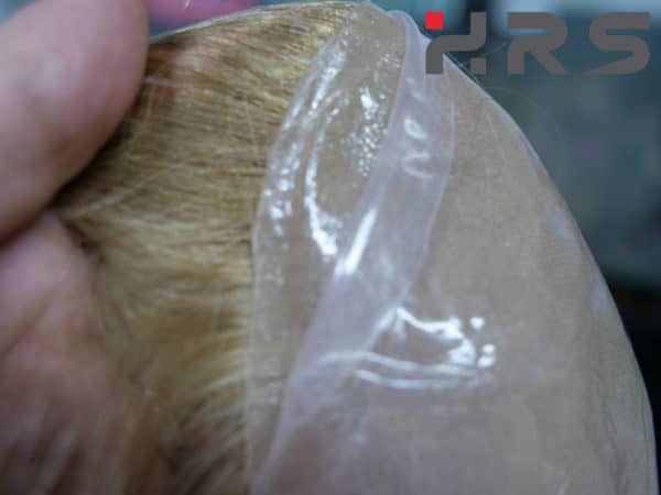 Protesi autoadesiva capelli biondi